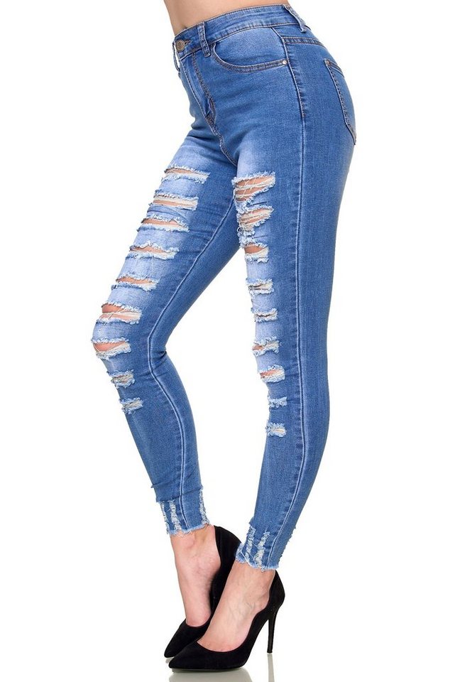 Detail In Zerrissenen Jeans Nomer 12