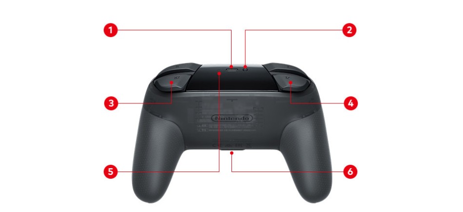 Detail Nintendo Switch Pro Controller Blau Nomer 7