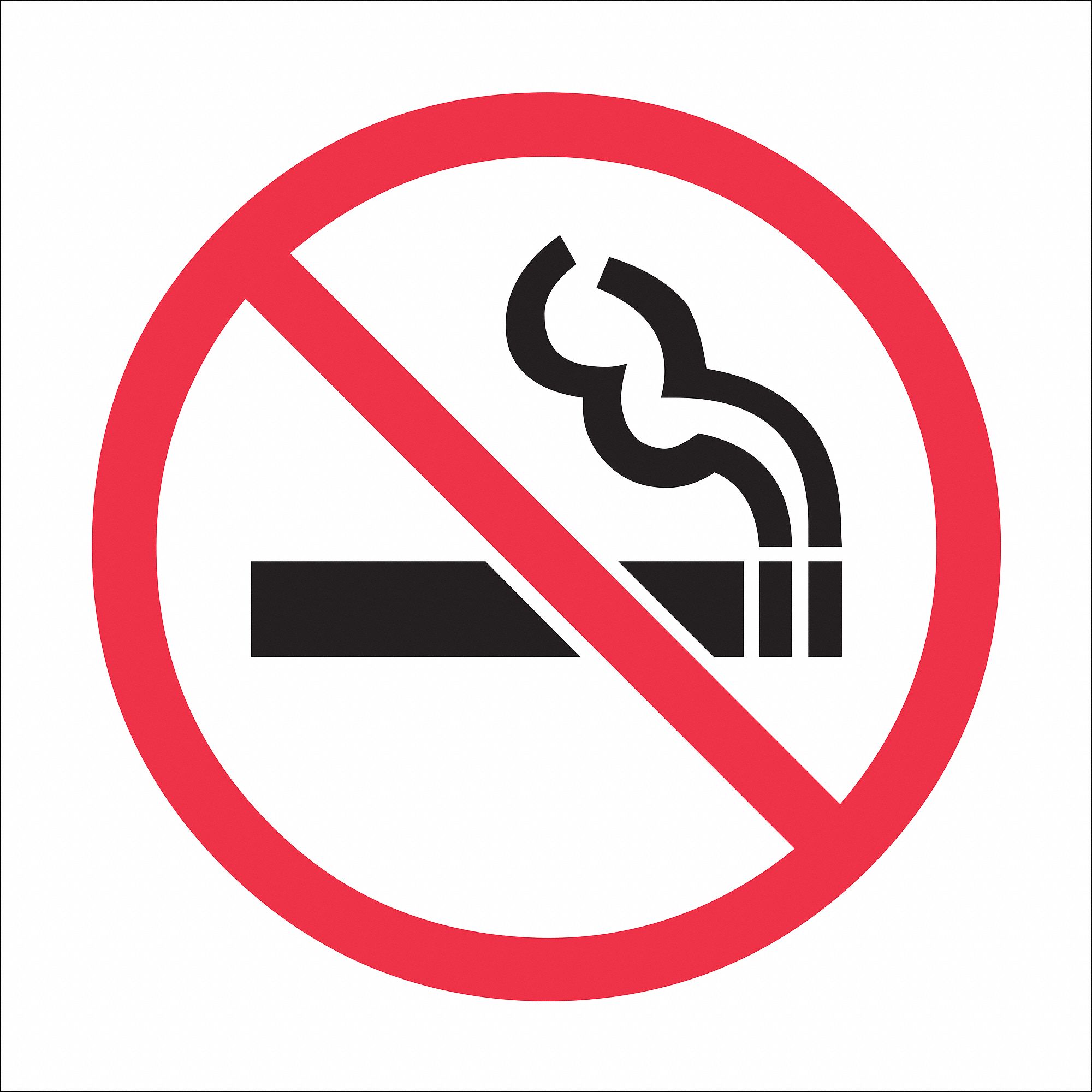 No Smoking Label - KibrisPDR