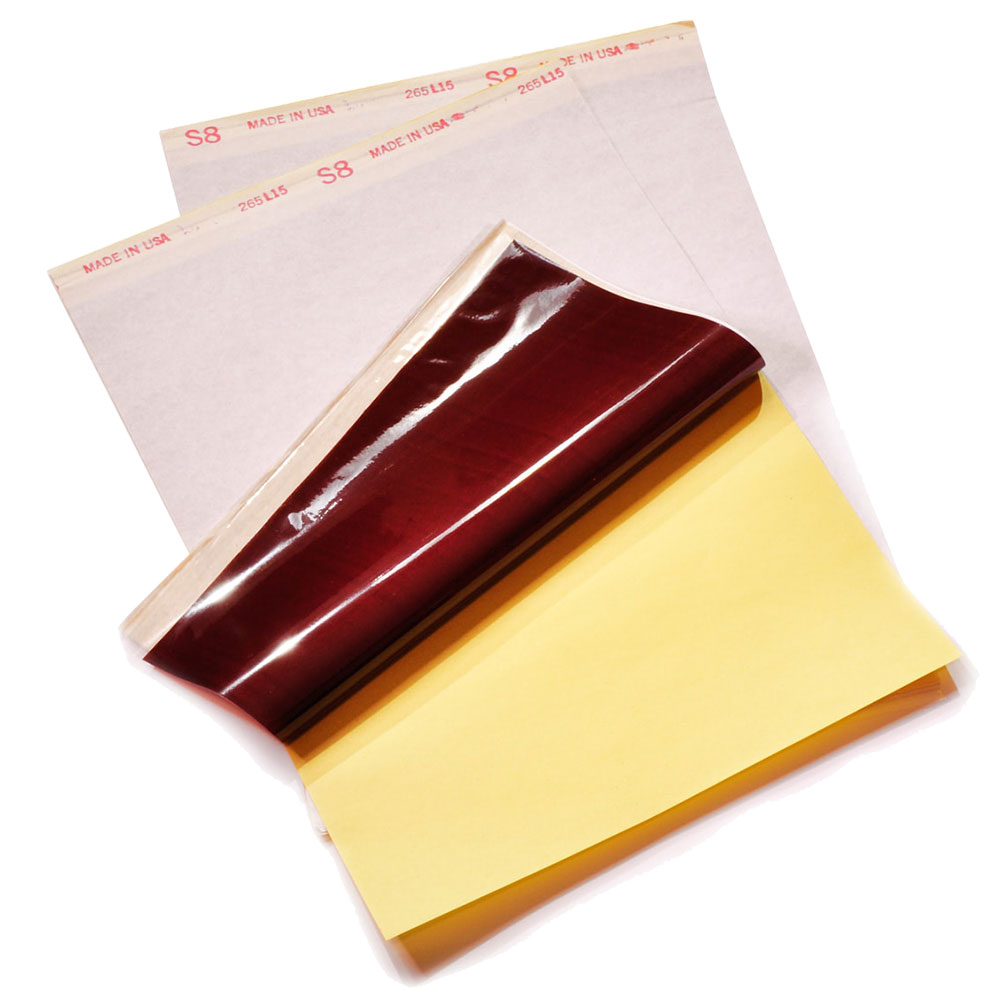 S8 Red Stencil Paper - KibrisPDR