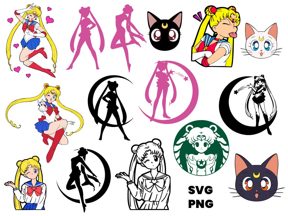 Detail Sailor Moon Silhouette Nomer 17