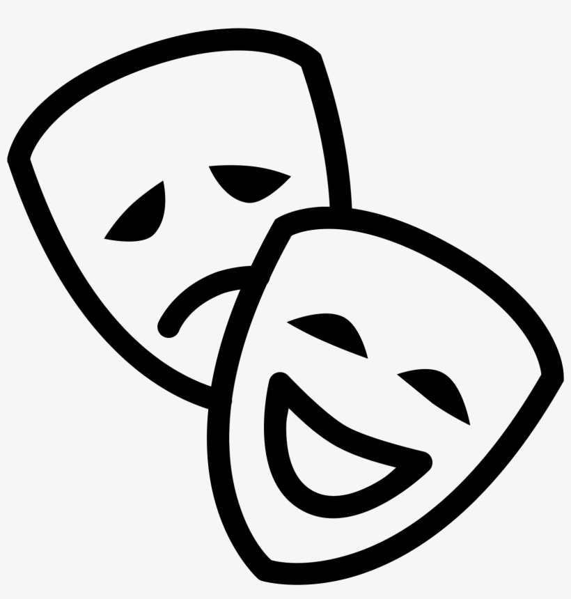 Detail Symbol Theater Masken Nomer 10