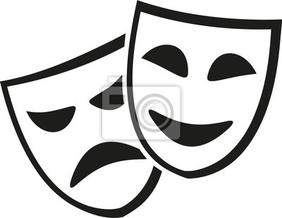 Detail Symbol Theater Masken Nomer 12