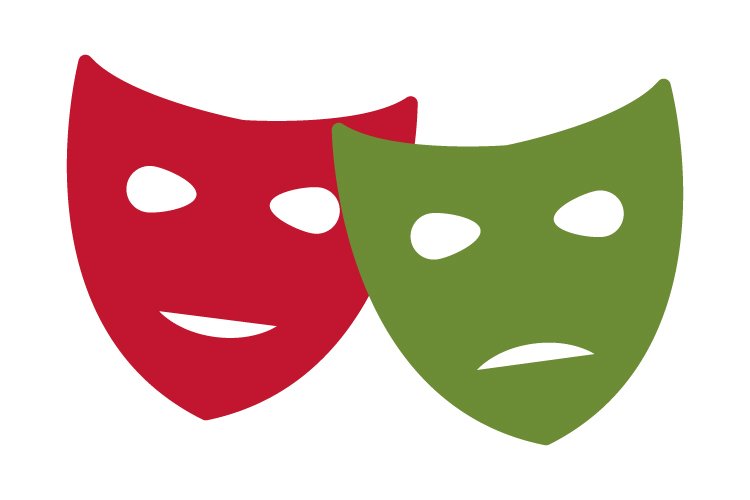 Detail Symbol Theater Masken Nomer 17