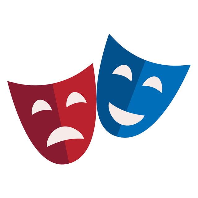 Detail Symbol Theater Masken Nomer 3
