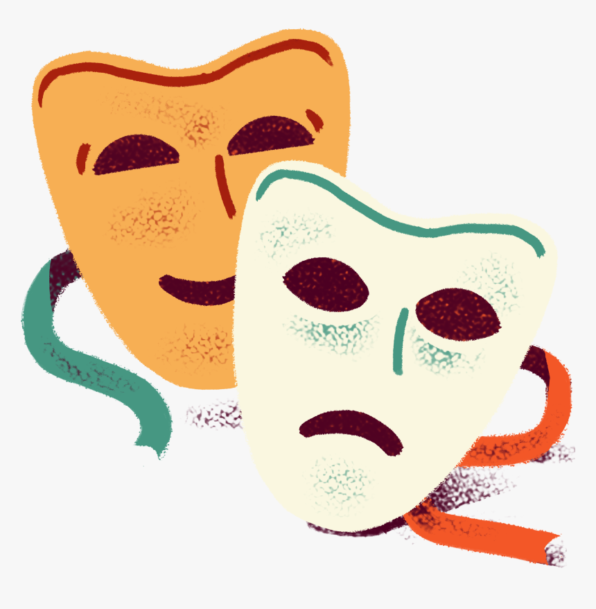 Detail Symbol Theater Masken Nomer 23