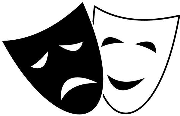 Detail Symbol Theater Masken Nomer 4