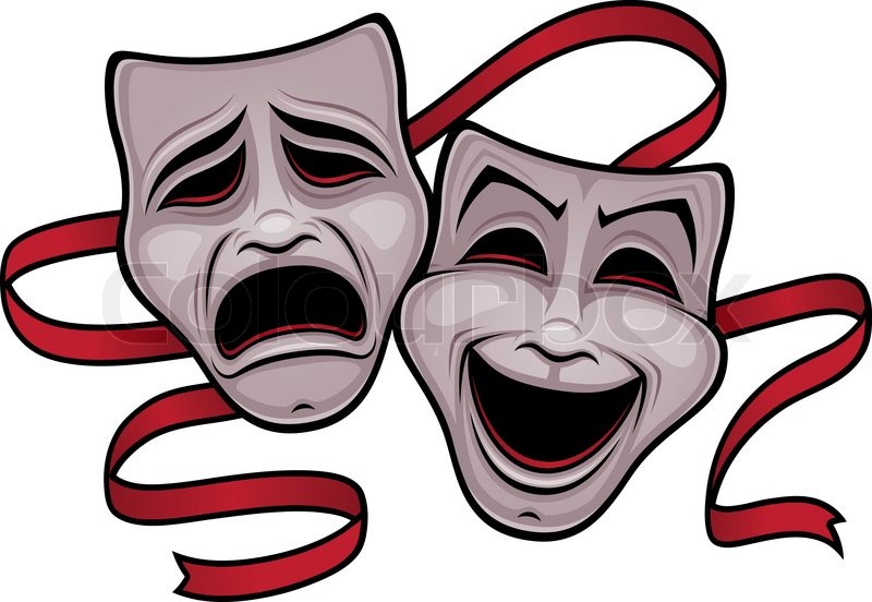 Detail Symbol Theater Masken Nomer 6