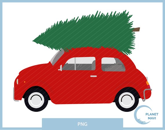 Auto Mit Tannenbaum - KibrisPDR