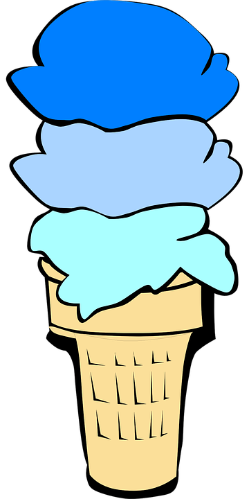 Detail Blaues Eis Nomer 9