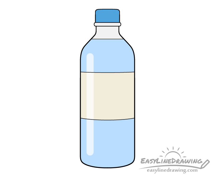 Detail Bottle Drawing Nomer 7