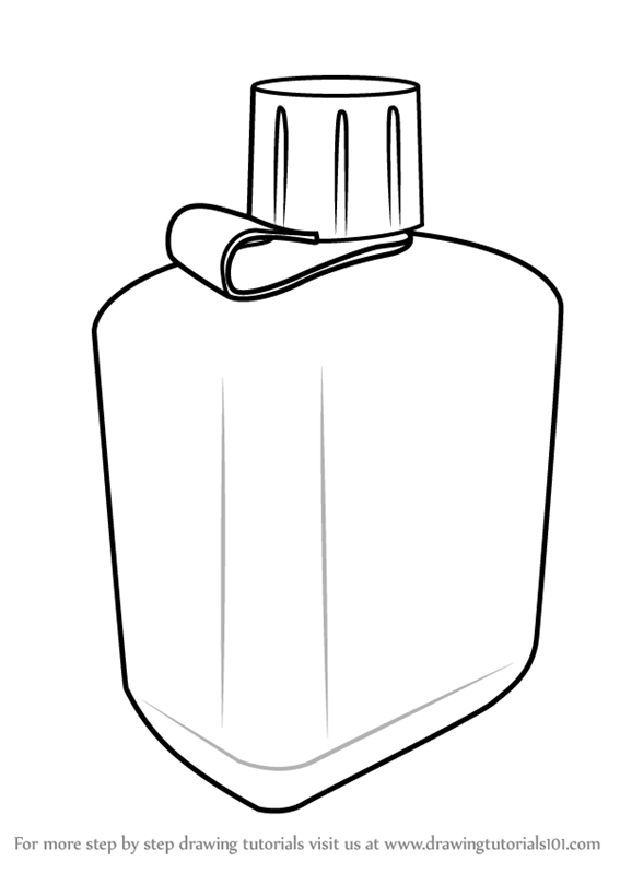 Detail Bottle Drawing Nomer 13