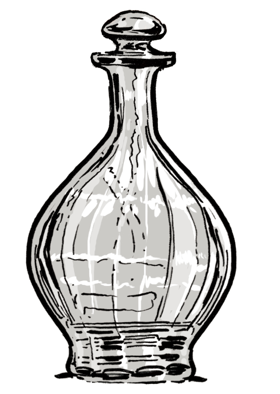 Detail Bottle Drawing Nomer 3