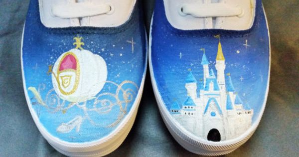 Detail Cinderella Vans Shoes Nomer 9