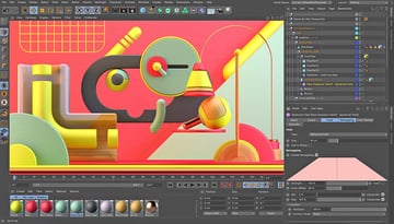 Detail Cinema 3d Render Nomer 26