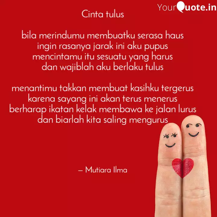 Detail Cinta Yang Tulus Quotes Nomer 15