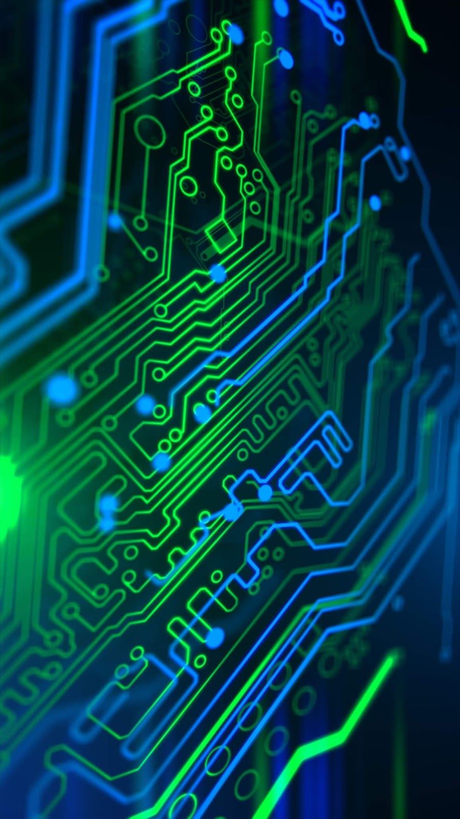 Detail Circuit Board Wallpaper Nomer 56