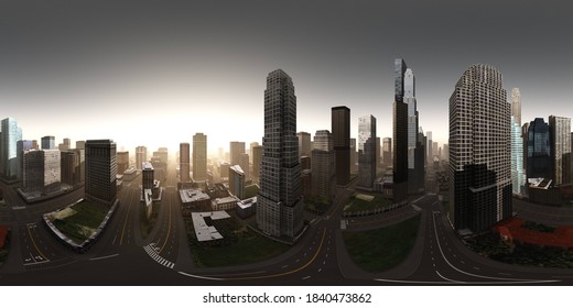 Detail City Background Hdri Nomer 3