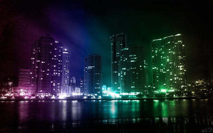 Detail City Lights Wallpaper Nomer 56