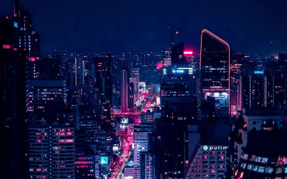 Detail City Night Wallpaper 4k Nomer 11