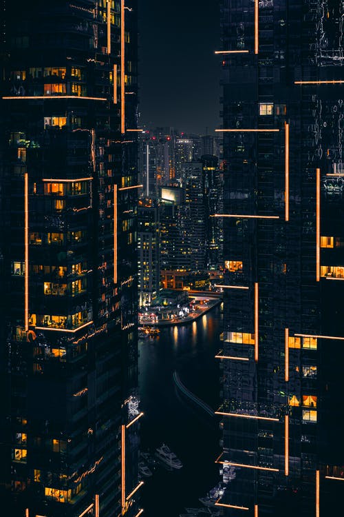 Detail City Night Wallpaper 4k Nomer 8