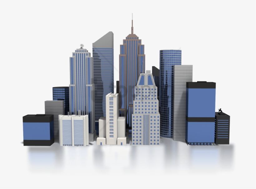 Detail City Png Background Nomer 9