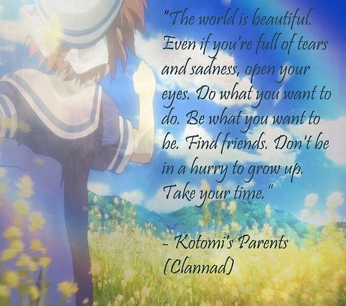 Clannad After Story Quotes - KibrisPDR