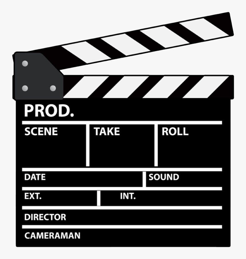 Clapper Board Png Hd - KibrisPDR