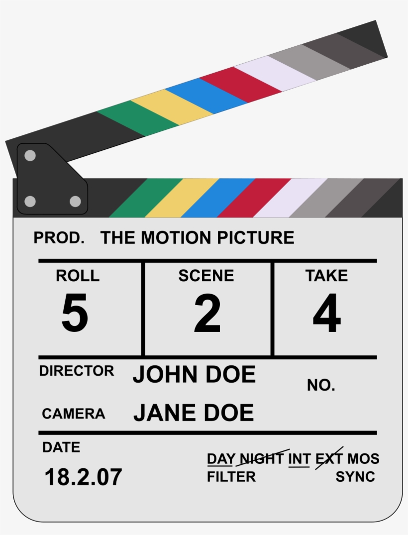 Detail Clapper Board Png Hd Nomer 28