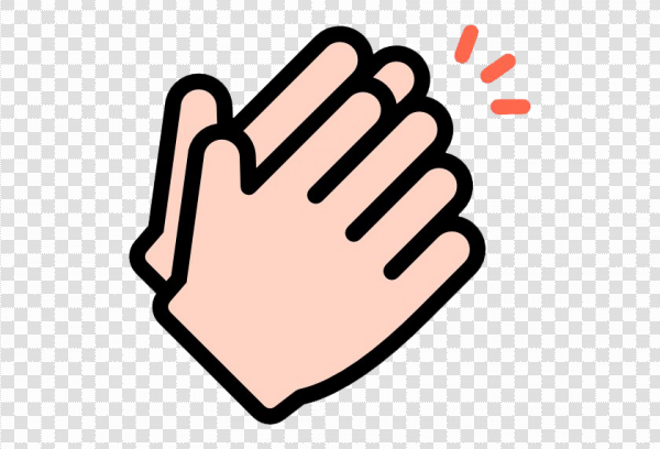 Detail Clapping Hands Transparent Nomer 37