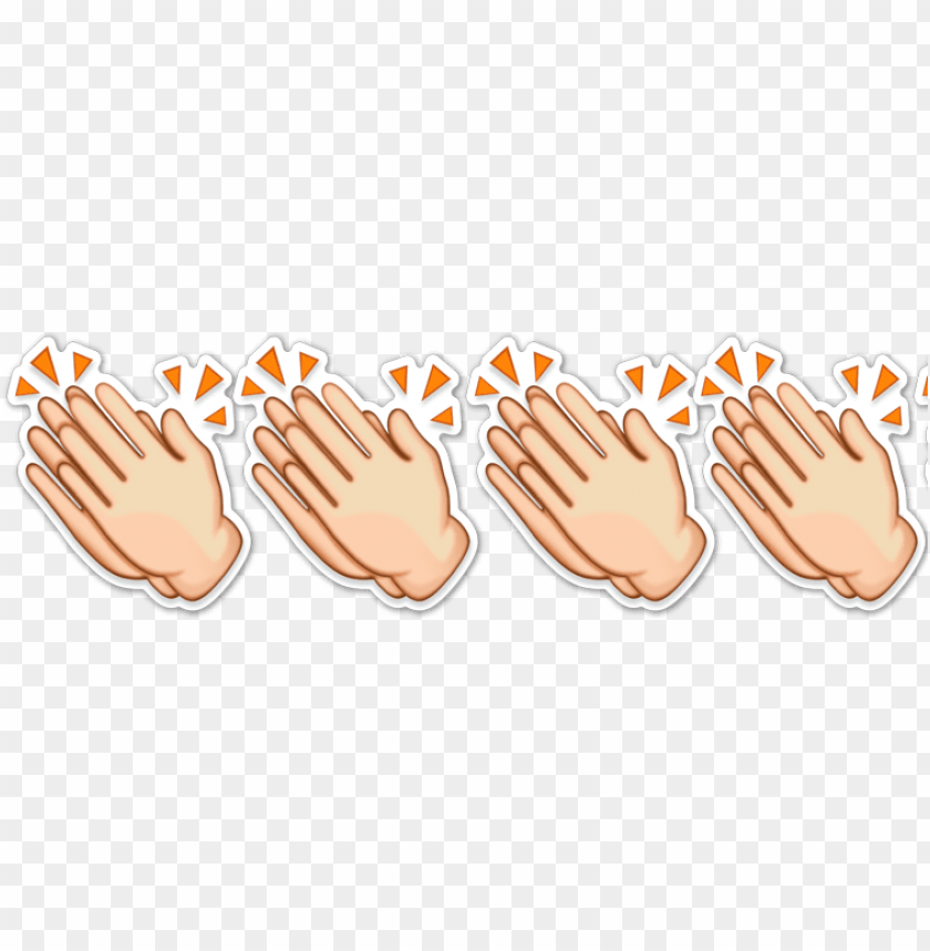 Detail Clapping Hands Transparent Nomer 43
