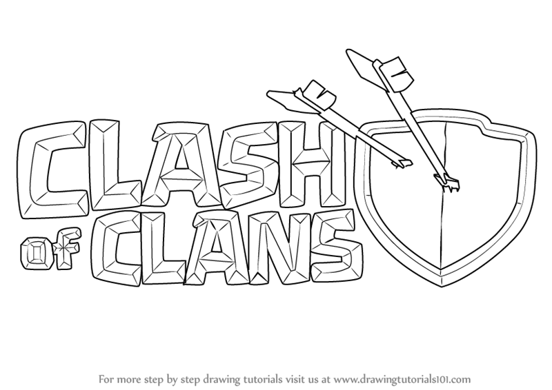 Detail Clash Of Clan Logo Nomer 42