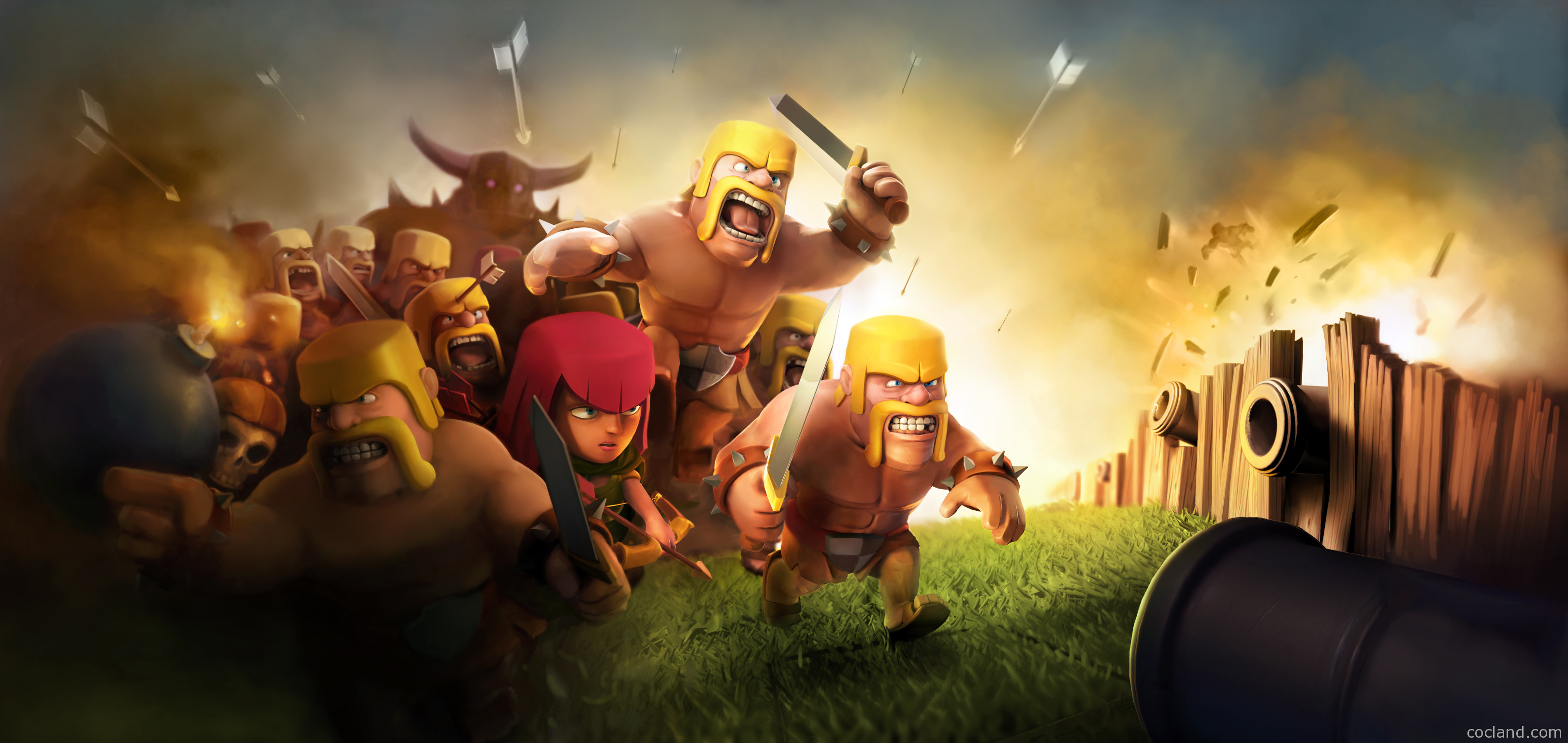 Detail Clash Of Clans Character Wallpaper Hd Nomer 16