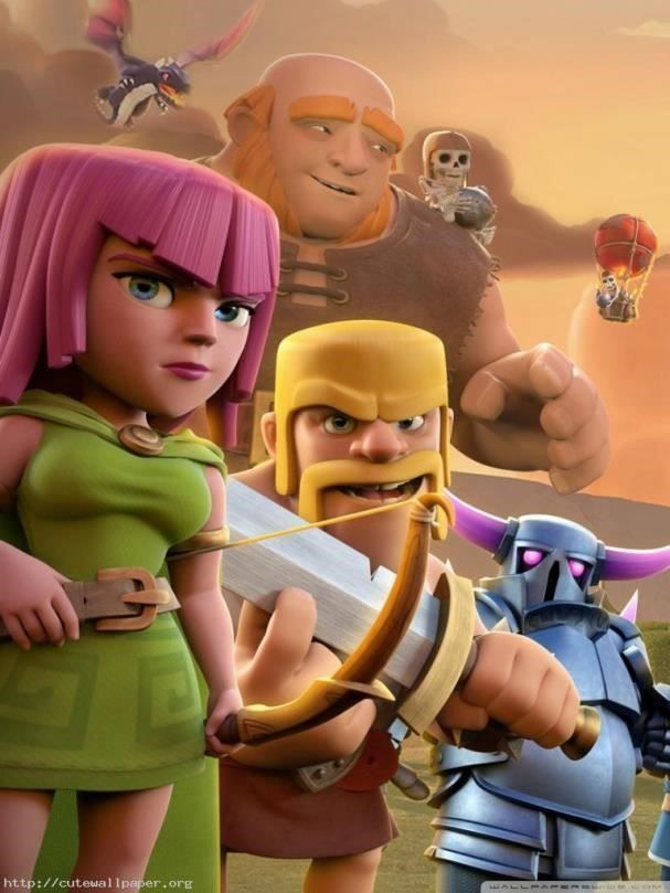 Detail Clash Of Clans Character Wallpaper Hd Nomer 5