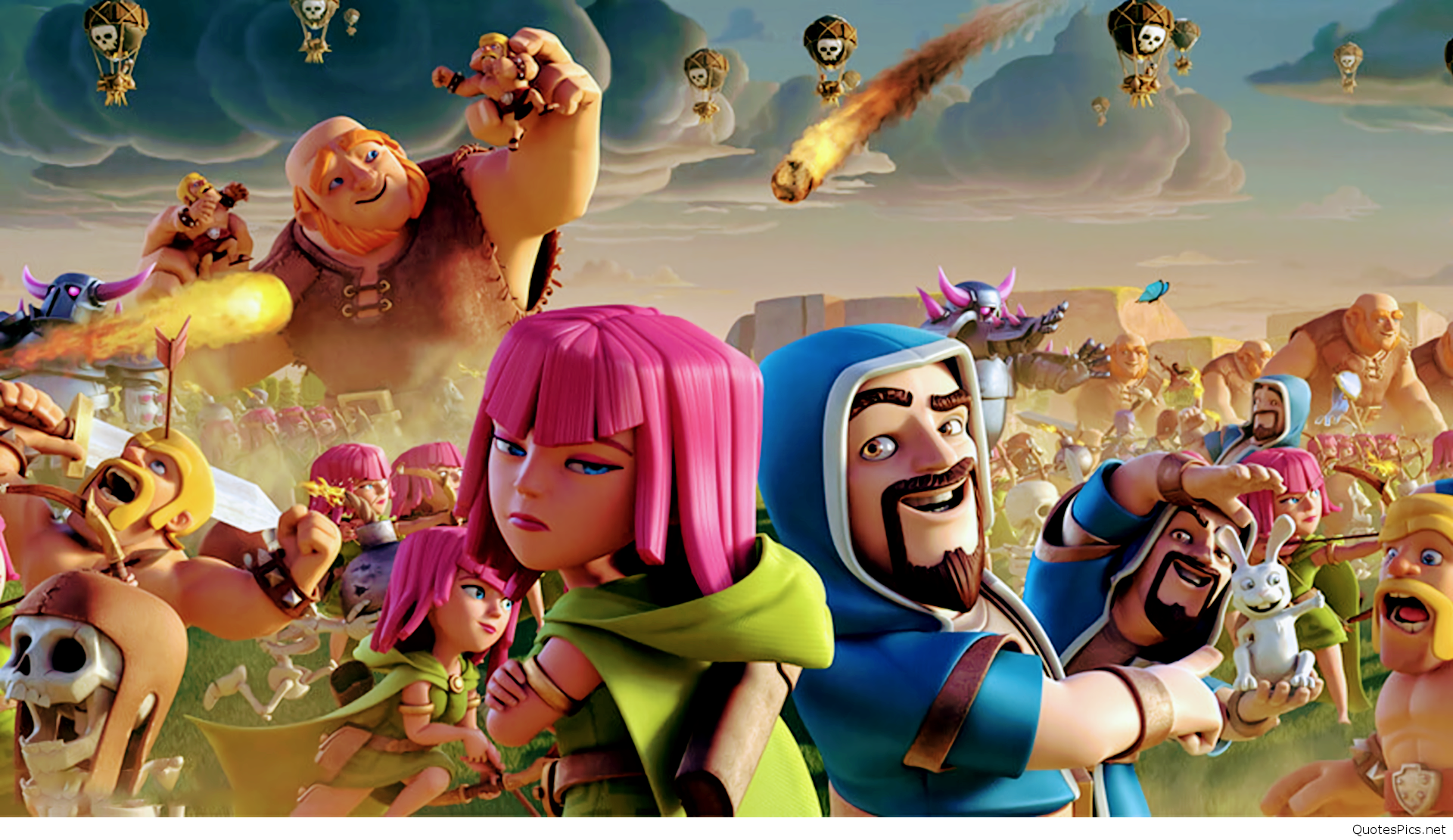 Detail Clash Of Clans Character Wallpaper Hd Nomer 9