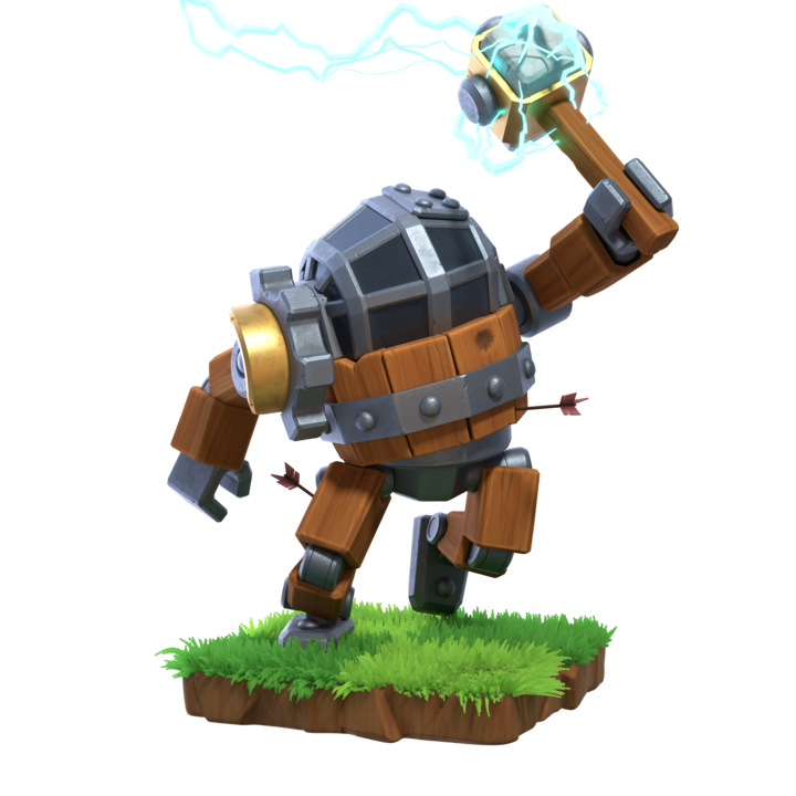 Detail Clash Of Clans Robot Nomer 2