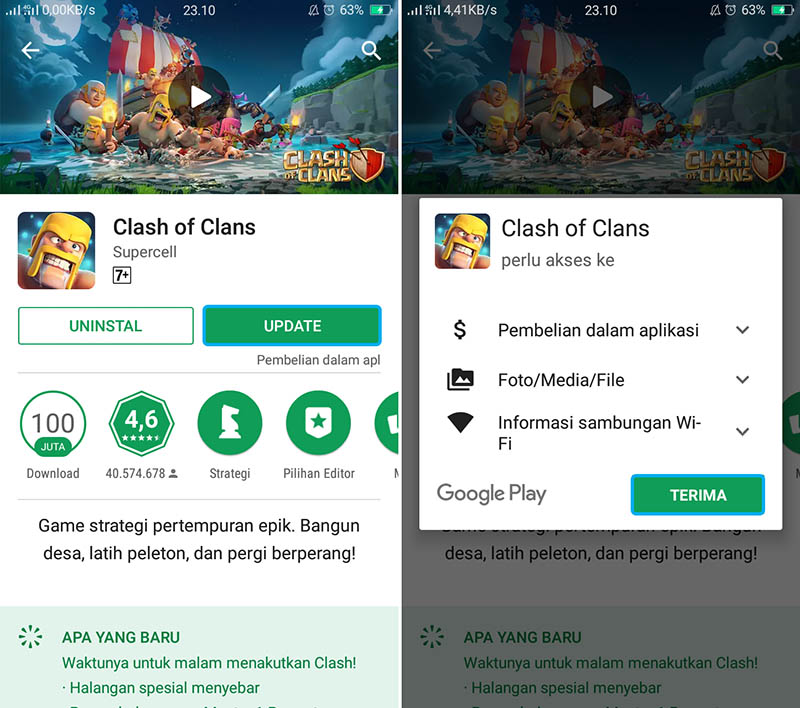 Detail Clash Of Clans Terhenti Nomer 42