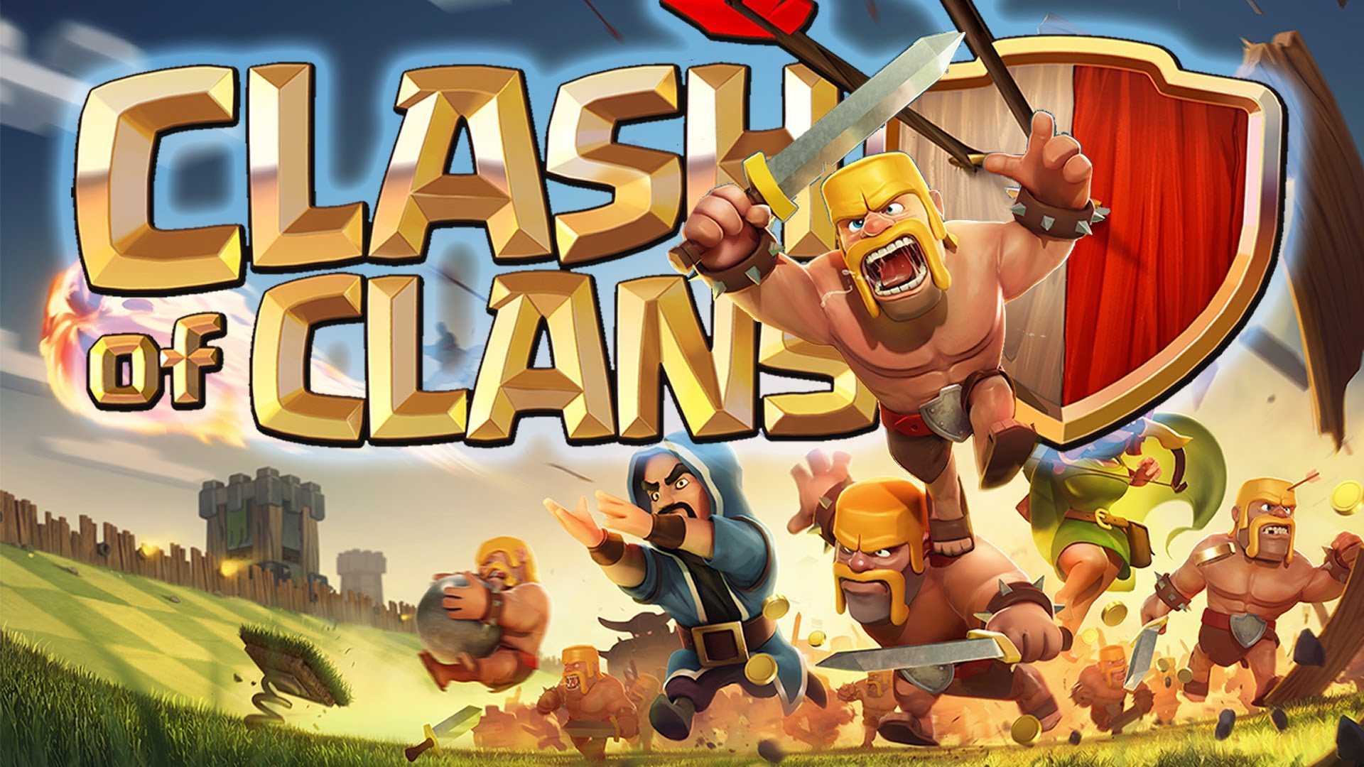 Detail Clash Of Clans Wallpaper 1920x1080 Nomer 21