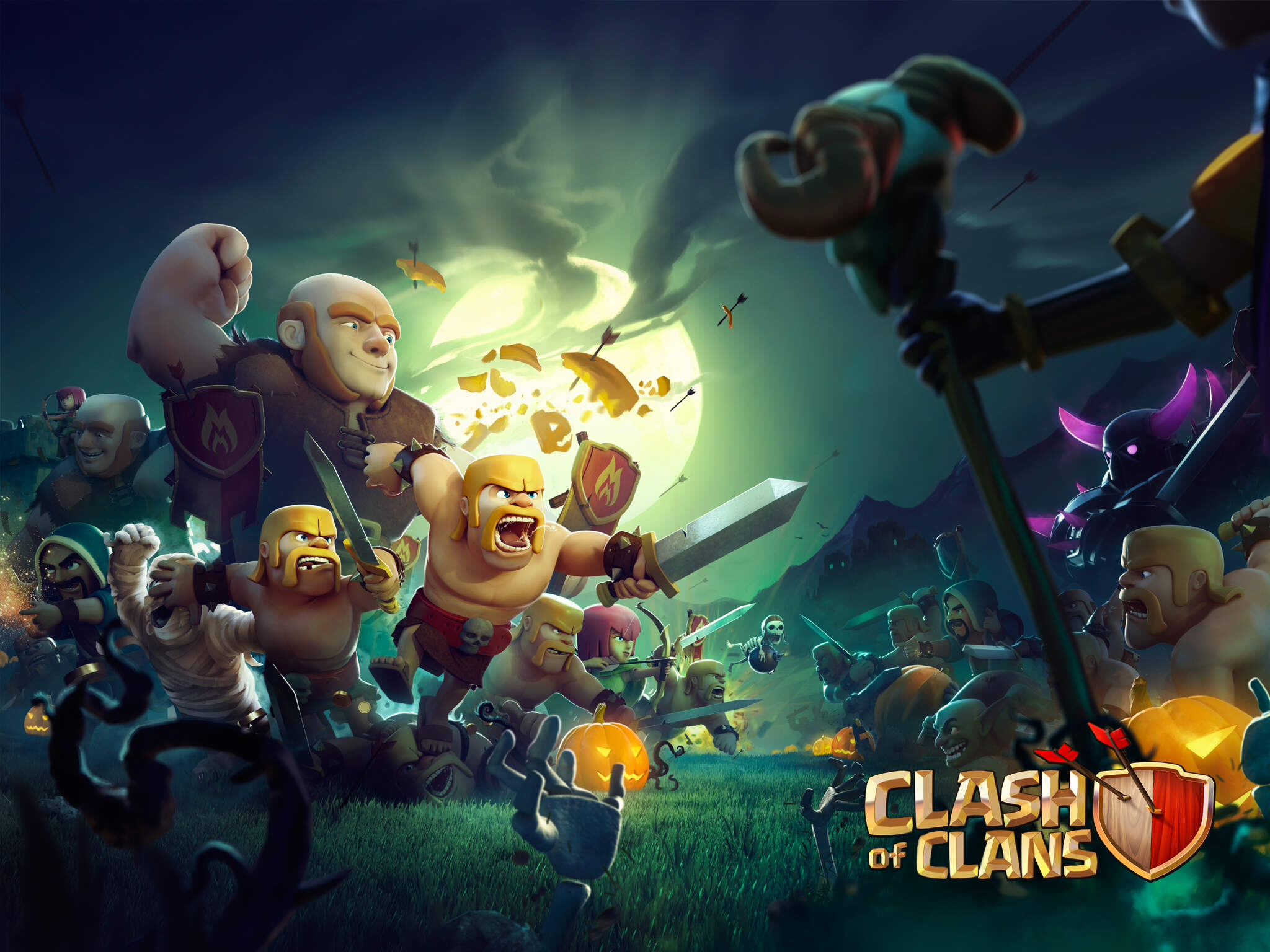 Detail Clash Of Clans Wallpaper 1920x1080 Nomer 9