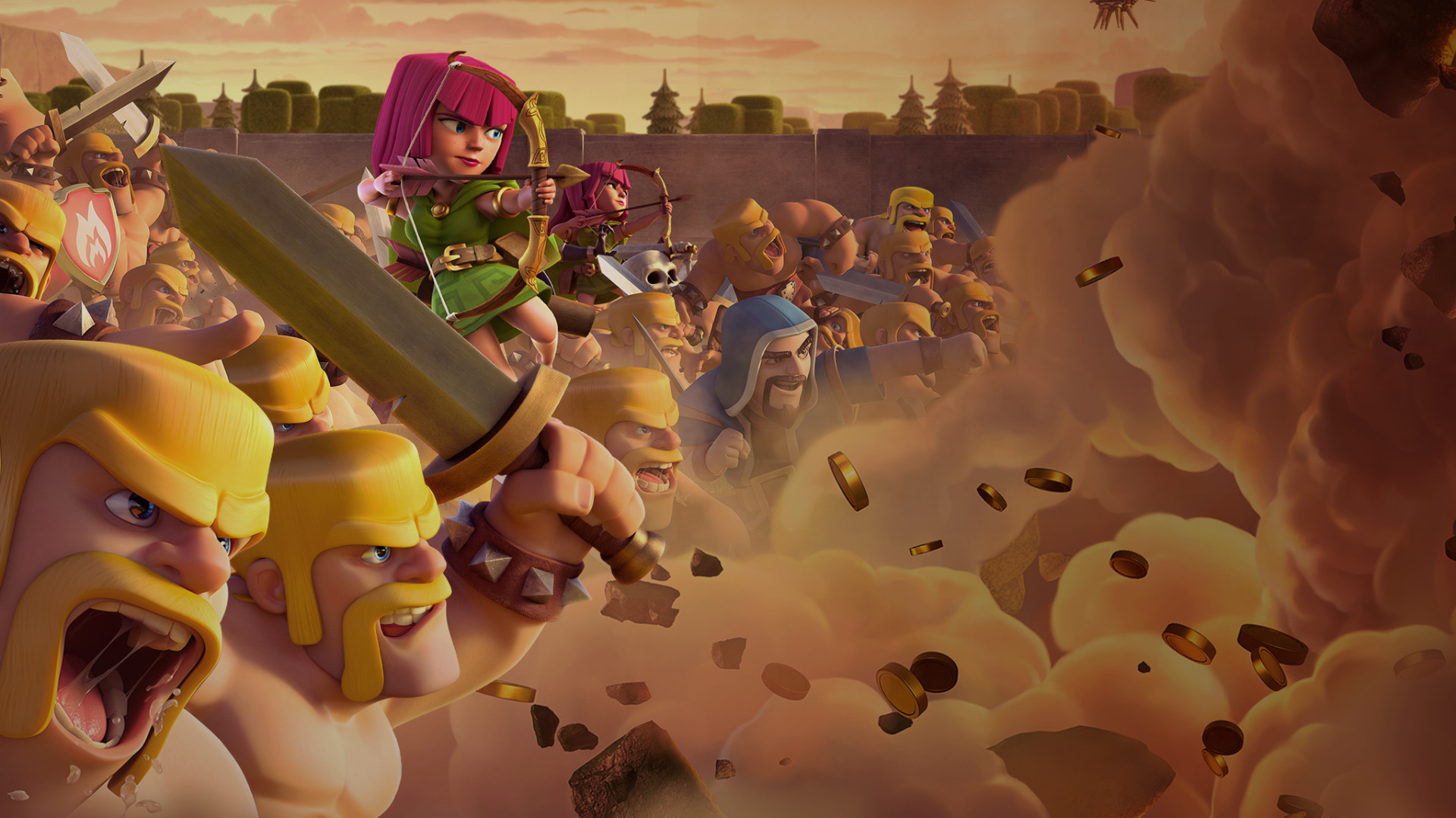 Detail Clash Of Clans Wallpaper Nomer 31