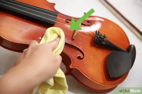 Detail Cleaning Violin With Olive Oil Nomer 26