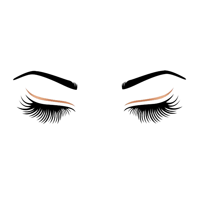 Detail Clear Background Transparent Eyelash Logo Nomer 21