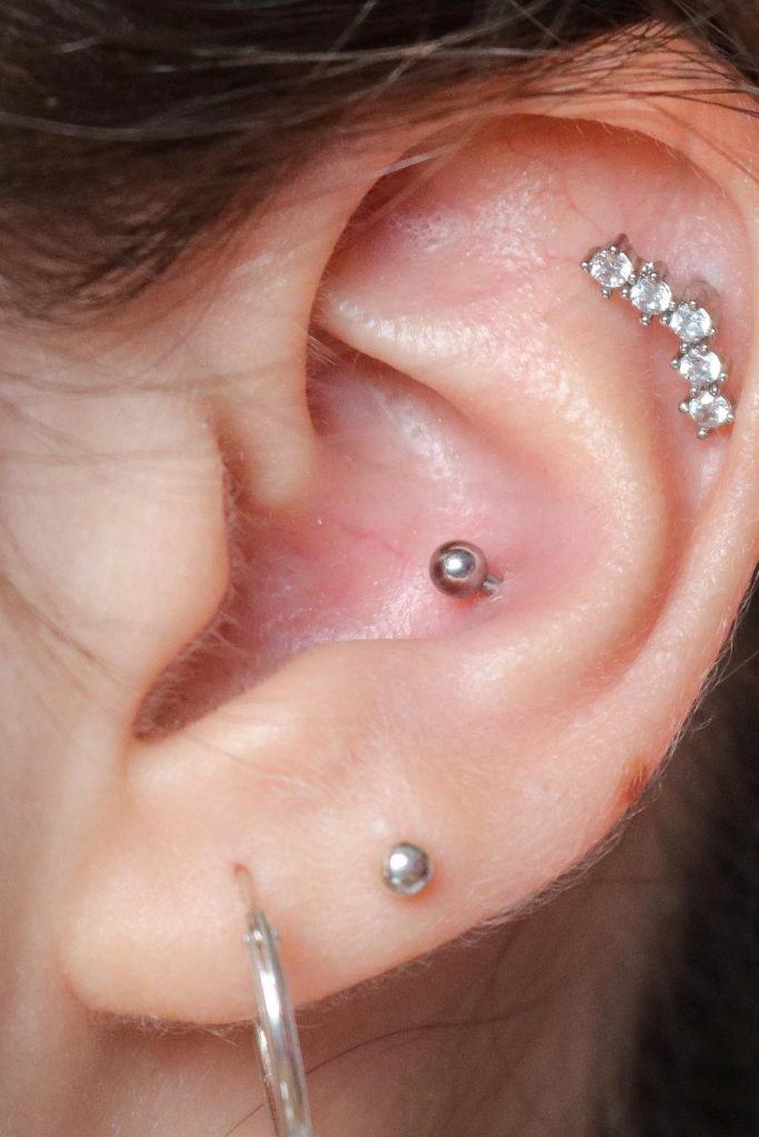 Detail Clear Conch Piercing Nomer 47