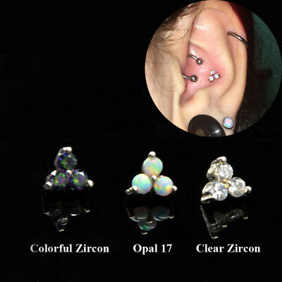 Detail Clear Conch Piercing Nomer 57