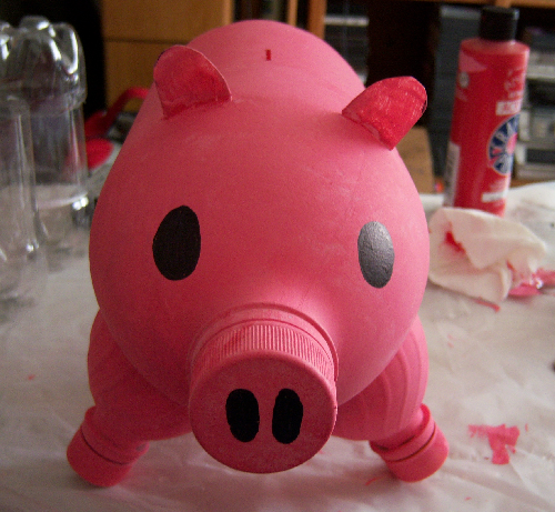 Detail Clear Piggy Bank Jar Nomer 56