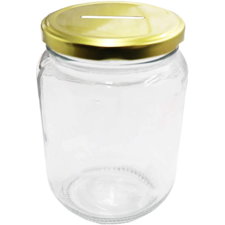 Detail Clear Piggy Bank Jar Nomer 9