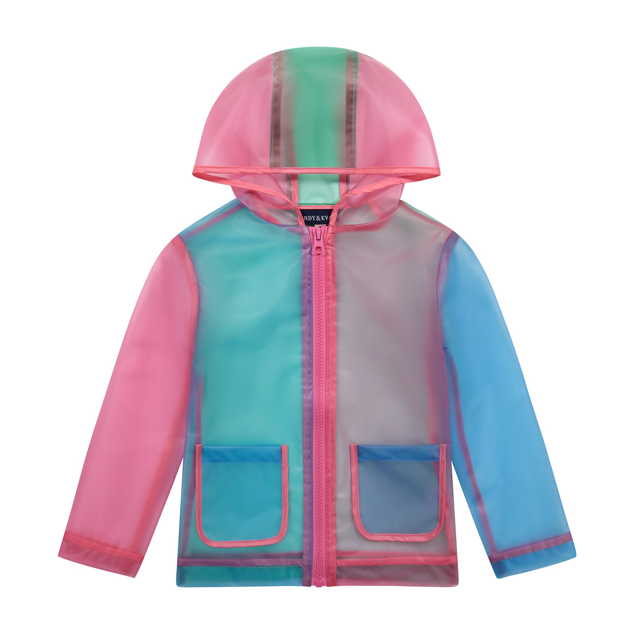 Detail Clear Rainbow Raincoat Nomer 19