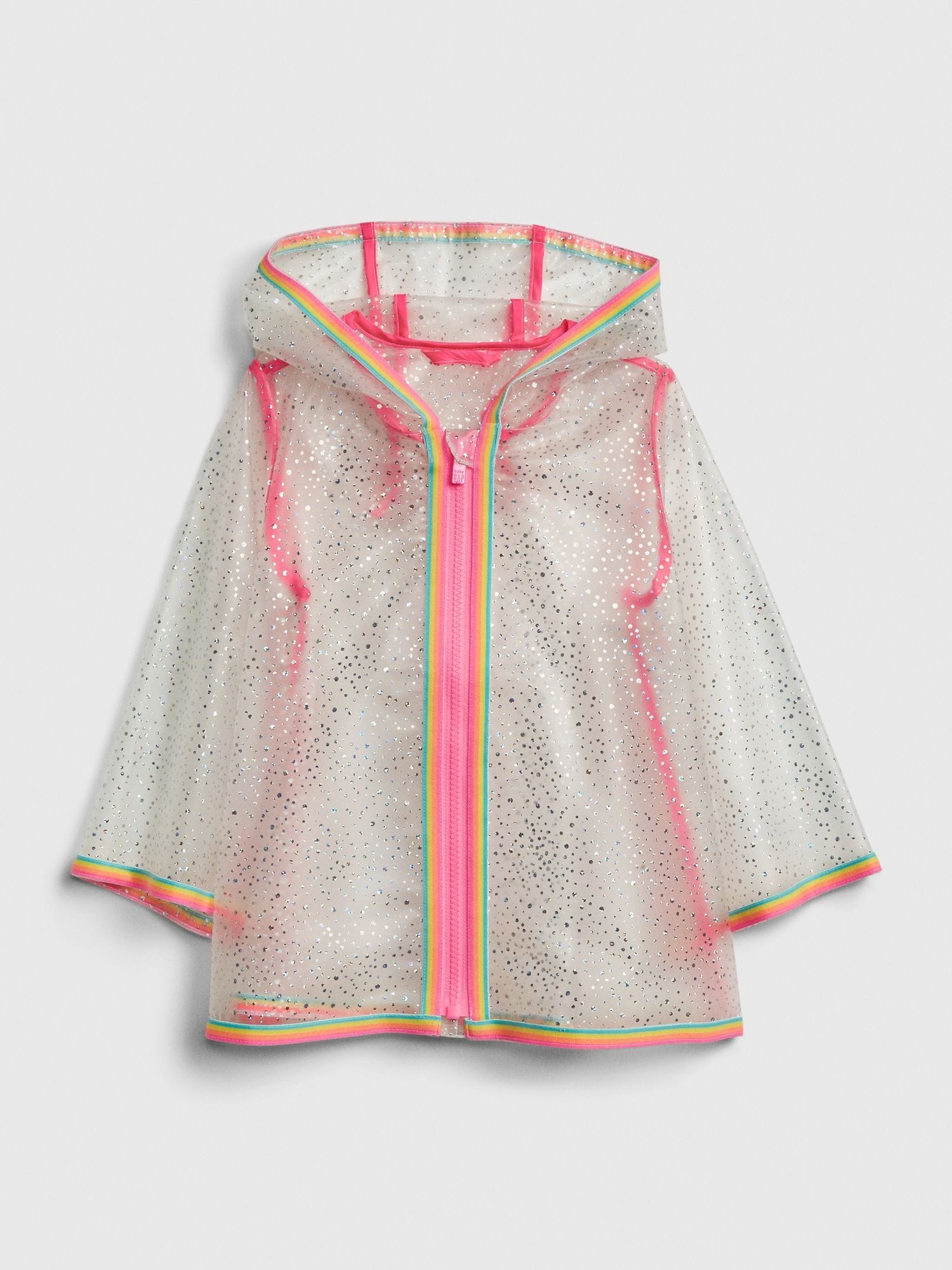 Detail Clear Rainbow Raincoat Nomer 28