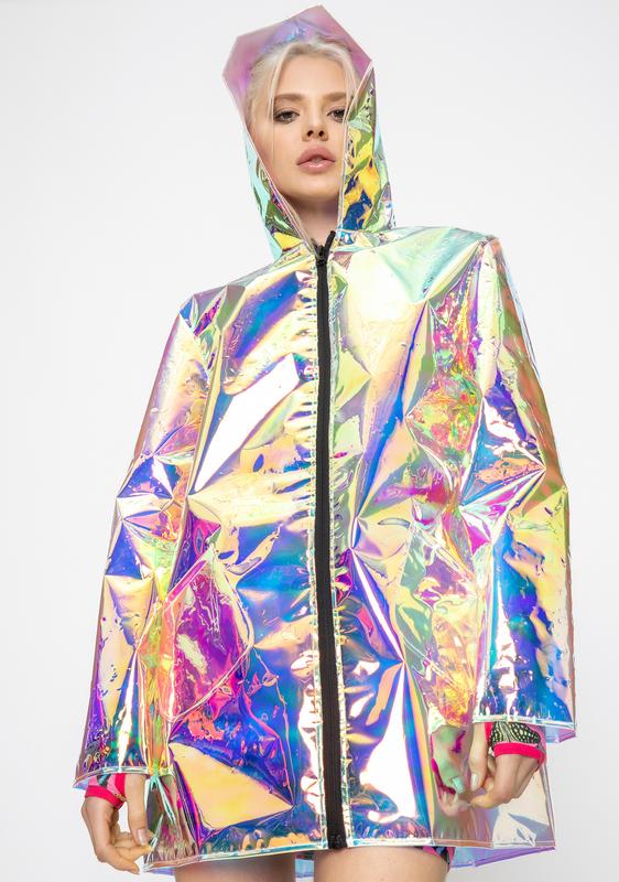 Detail Clear Rainbow Raincoat Nomer 33