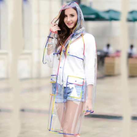 Detail Clear Rainbow Raincoat Nomer 40